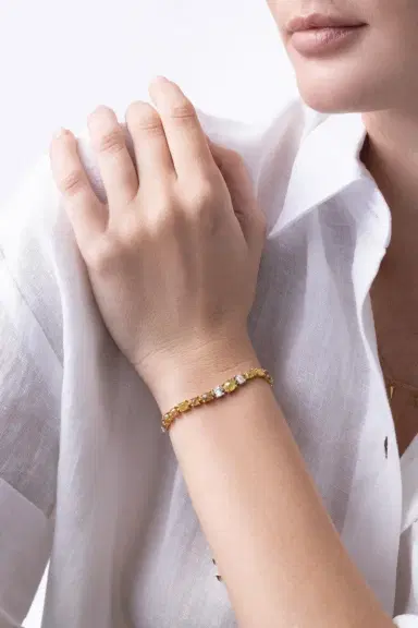 PARULINA Diamond Color Rose Bracelet | Thumbnail 2 PARULINA Diamond Color Rose Bracelet | Thumbnail 2