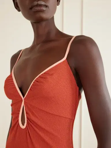 Johanna Ortiz Sundown Dust Ribbed Swimsuit | Thumbnail 4 Johanna Ortiz Sundown Dust Ribbed Swimsuit | Thumbnail 4