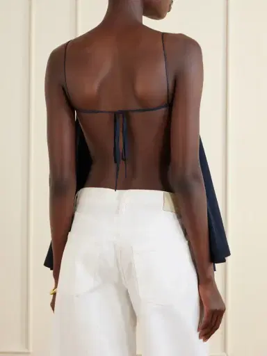 Jacquemus Le Haut Voile Open-back Jersey Top | Thumbnail 4