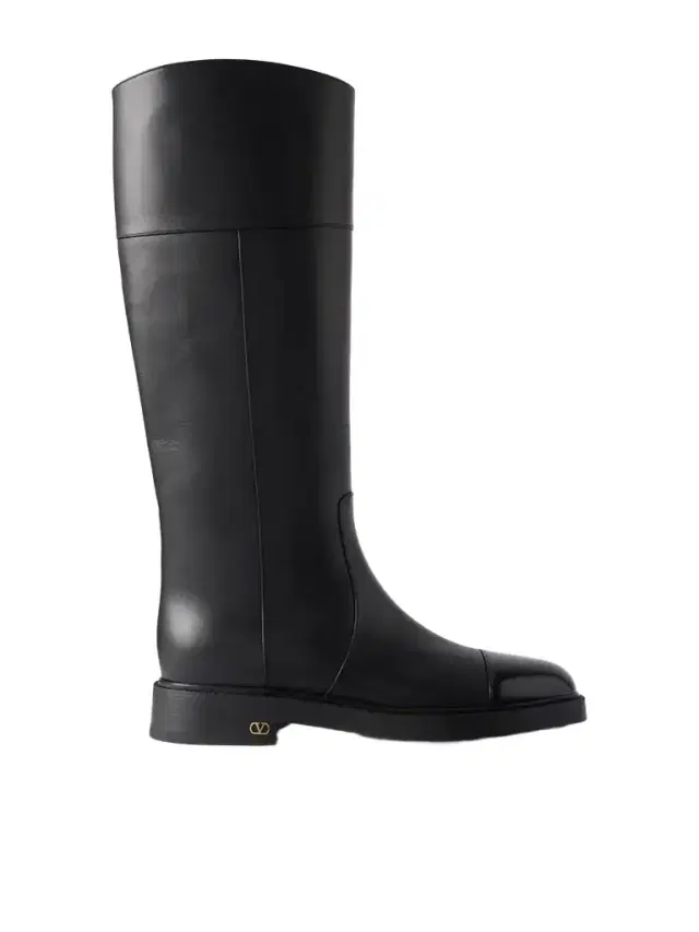 Valentino Garavani Zimmy Leather Knee-high Boots