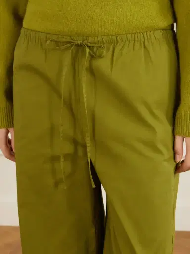 Staud Mateo Stretch-cotton Wide-leg Pants | Thumbnail 5 Staud Mateo Stretch-cotton Wide-leg Pants | Thumbnail 5