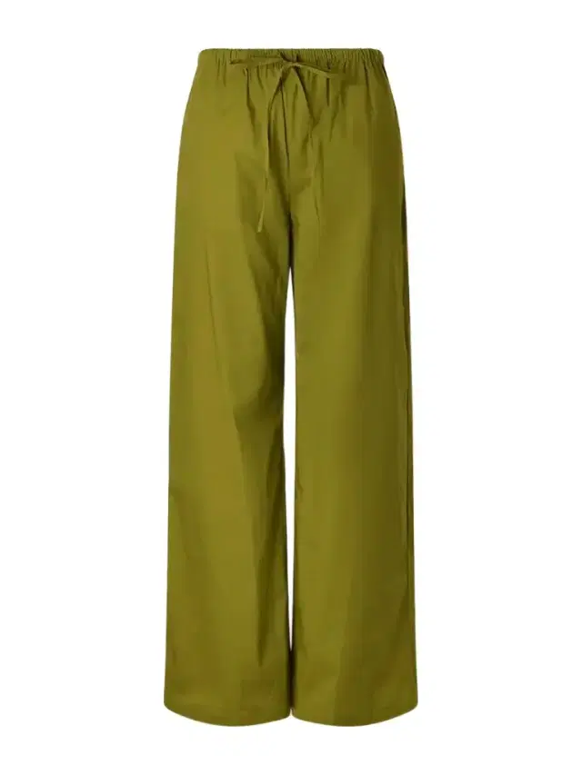 Staud Mateo Stretch-cotton Wide-leg Pants