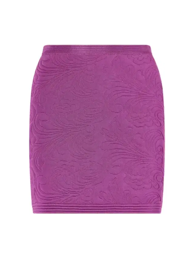 Valentino Garavani Jacquard-knit Mini Skirt