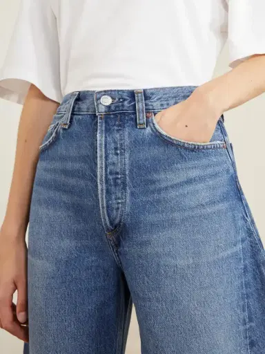 AGOLDE Luna Pieced High-rise Barrel-leg Jeans | Thumbnail 5