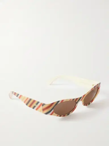 Loewe + Paula's Ibiza D-frame Striped Acetate Sunglasses | Thumbnail 3 Loewe + Paula's Ibiza D-frame Striped Acetate Sunglasses | Thumbnail 3