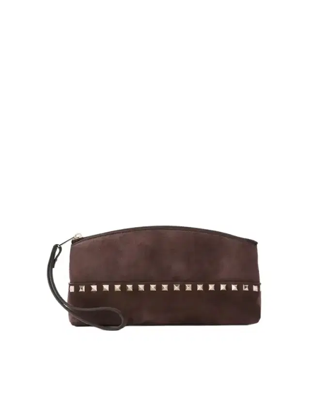 Valentino Garavani Rockstud Suede Pochette