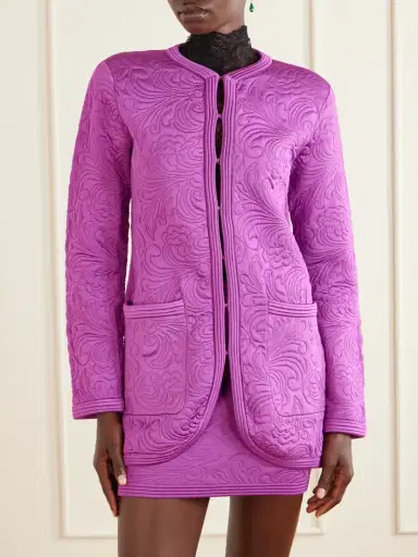 Valentino Garavani Jacquard-knit Jacket | Thumbnail 3 Valentino Garavani Jacquard-knit Jacket | Thumbnail 3