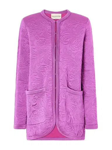 Valentino Garavani Jacquard-knit Jacket | Thumbnail 1 Valentino Garavani Jacquard-knit Jacket | Thumbnail 1