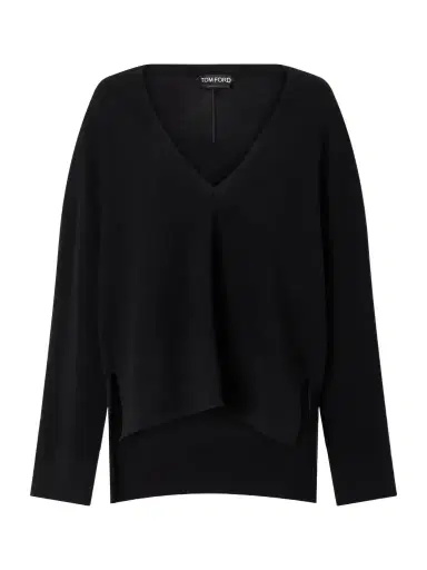 Tom Ford Cropped Wool Sweater | Thumbnail 1 Tom Ford Cropped Wool Sweater | Thumbnail 1