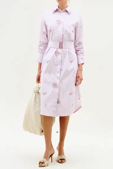 Silvia Tcherassi Kendi Midi Shirt Dress | Thumbnail 2