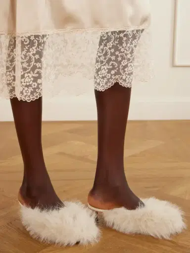 Simone Rocha Plush Mules | Thumbnail 2 Simone Rocha Plush Mules | Thumbnail 2