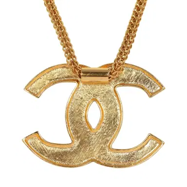 Chanel Pre-owned Chanel Large "Along The Nile" Short CC Necklace Black, Resin Gold | Thumbnail 3 Chanel Pre-owned Chanel Large "Along The Nile" Short CC Necklace Black, Resin Gold | Thumbnail 3