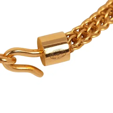Chanel Pre-owned Chanel Large "Along The Nile" Short CC Necklace Black, Resin Gold | Thumbnail 6 Chanel Pre-owned Chanel Large "Along The Nile" Short CC Necklace Black, Resin Gold | Thumbnail 6