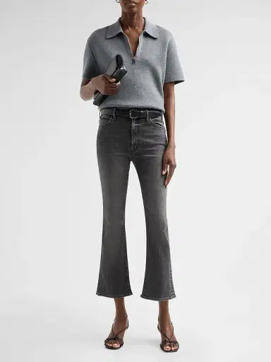 Mother Women's The Hustler High-Rise Ankle Jeans | Thumbnail 2