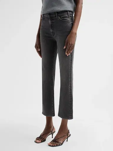 Mother Women's The Hustler High-Rise Ankle Jeans | Thumbnail 4