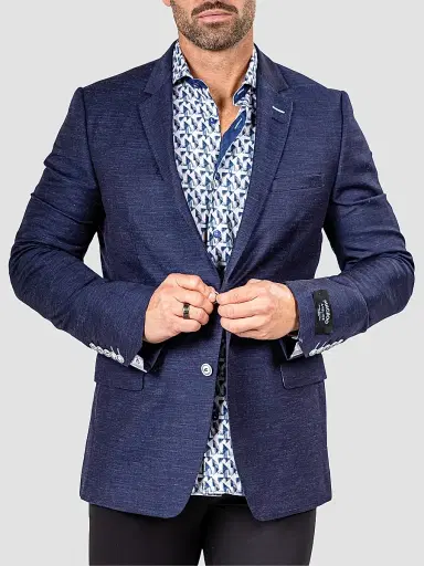 Maceoo Men's Socrate Blazer Marthyr | Thumbnail 4
