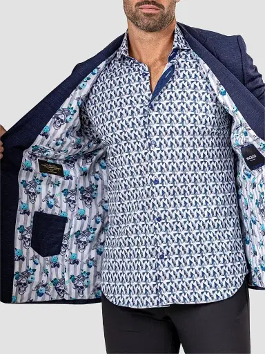 Maceoo Men's Socrate Blazer Marthyr | Thumbnail 6