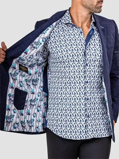 Maceoo Men's Socrate Blazer Marthyr | Thumbnail 8