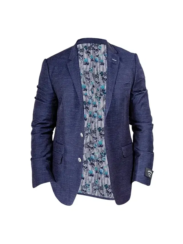 Maceoo Men's Socrate Blazer Marthyr - Blue
