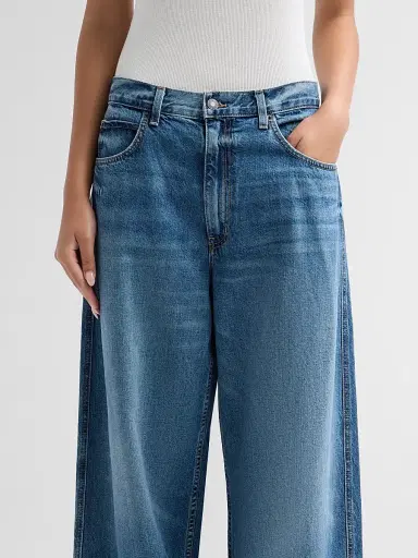 Nili Lotan Women's Terese Baggy Straight-Leg Jeans | Thumbnail 5 Nili Lotan Women's Terese Baggy Straight-Leg Jeans | Thumbnail 5