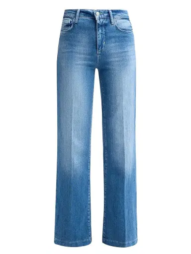 L'Agence Women's Scottie High-Rise Wide-Leg Jeans | Thumbnail 1 L'Agence Women's Scottie High-Rise Wide-Leg Jeans | Thumbnail 1