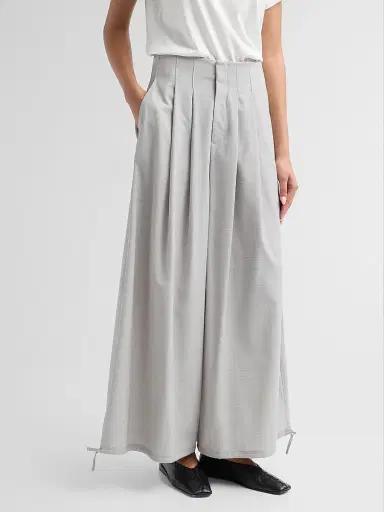 L'Agence Women's Ysola Wool-Blend Pleated Pants | Thumbnail 4 L'Agence Women's Ysola Wool-Blend Pleated Pants | Thumbnail 4