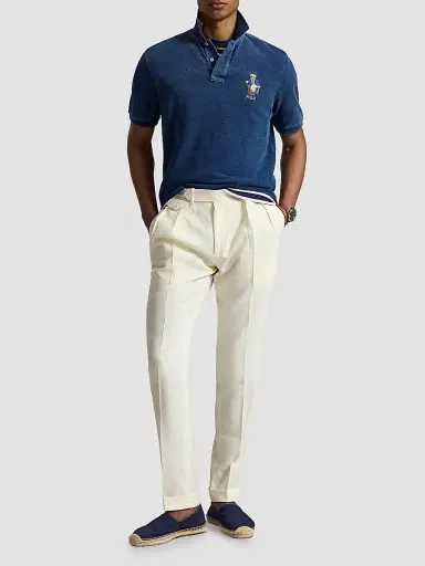 Polo Ralph Lauren Men's Classic-Fit Polo Bear Mesh Polo Shirt | Thumbnail 2 Polo Ralph Lauren Men's Classic-Fit Polo Bear Mesh Polo Shirt | Thumbnail 2