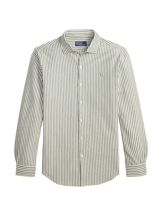 Polo Ralph Lauren Men's Classic-Fit Seersucker Oxford Shirt - Soft Olive White