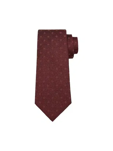 Kiton Men's Polka Dot Woven Silk Tie | Thumbnail 1