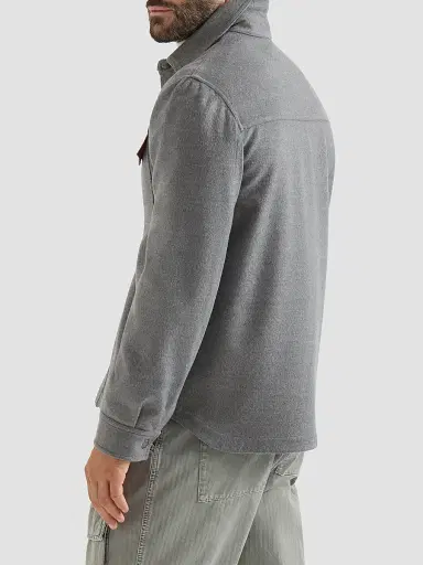 Brunello Cucinelli Men's Lightweight Virgin Wool Cloth Shirt-Style Outerwear Jacket - Grey - Size 44 | Thumbnail 3 Brunello Cucinelli Men's Lightweight Virgin Wool Cloth Shirt-Style Outerwear Jacket - Grey - Size 44 | Thumbnail 3
