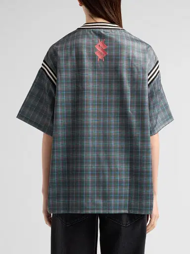 Ksubi Women's Union Jersey Hunter Plaid Shirt - Green - Size Medium | Thumbnail 3