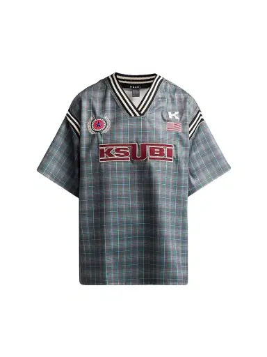Ksubi Women's Union Jersey Hunter Plaid Shirt - Green - Size Medium | Thumbnail 1