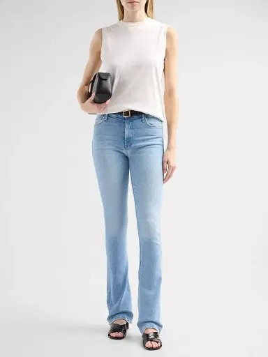 Mother Women's The Runaway Flare Jeans - Derby Doll - Size 32 | Thumbnail 2