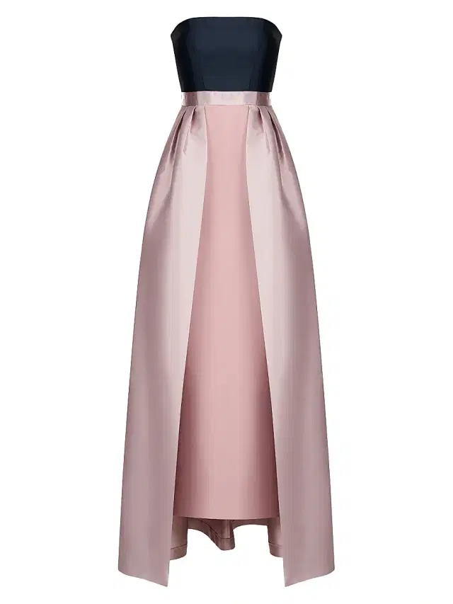 Kay Unger Women's Vivienne Walk-Thru Gown - Woodrose French Navy