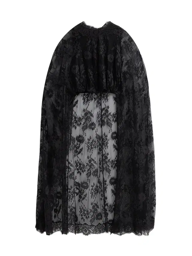 Zimmermann Women's Valiant Lace Cape Top - Black