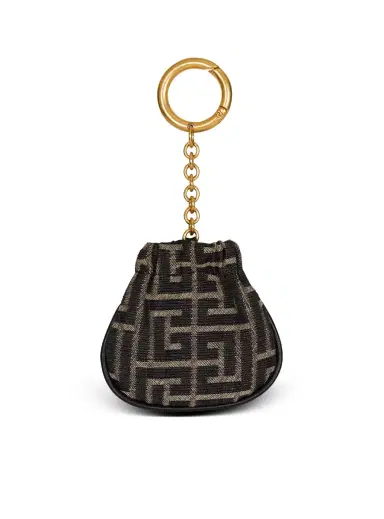Balmain Pulse monogram jacquard key ring | Thumbnail 3 Balmain Pulse monogram jacquard key ring | Thumbnail 3