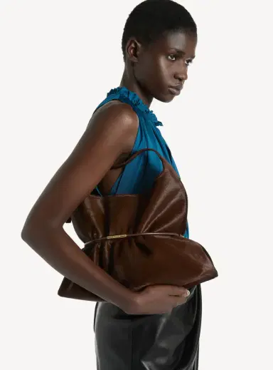 Balmain SPHYNX medium bag in pony-effect leather | Thumbnail 2