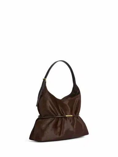 Balmain SPHYNX medium bag in pony-effect leather | Thumbnail 3