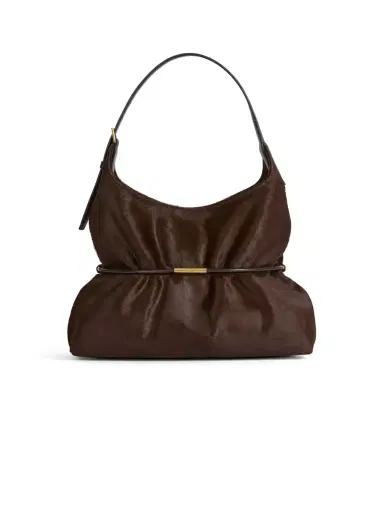 Balmain SPHYNX medium bag in pony-effect leather | Thumbnail 1