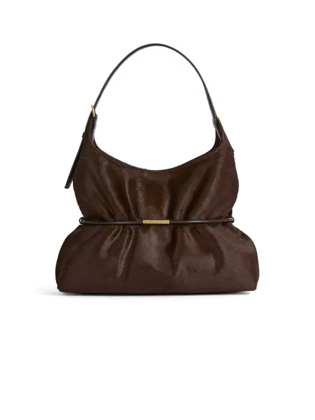 Balmain SPHYNX medium bag in pony-effect leather