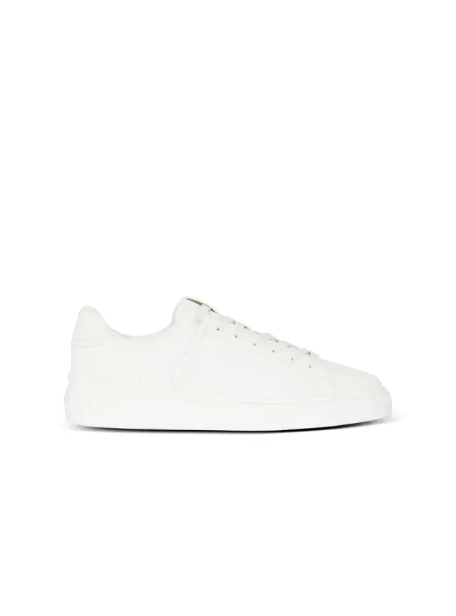 Balmain B-Court smooth leather sneakers