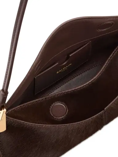 Balmain 64-83 small bag in pony-effect leather | Thumbnail 7 Balmain 64-83 small bag in pony-effect leather | Thumbnail 7
