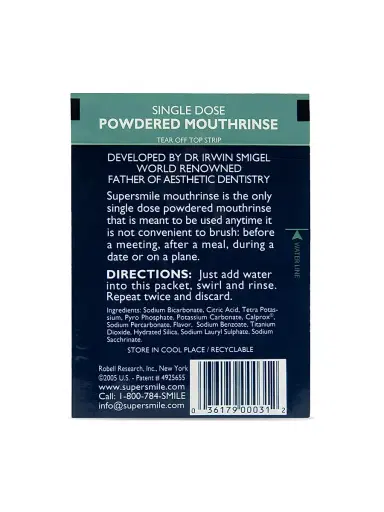 supersmile Single-Dose Powdered Mouthrinse | Thumbnail 2