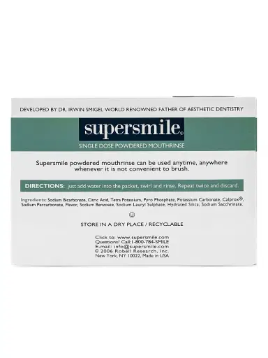 supersmile Single-Dose Powdered Mouthrinse | Thumbnail 5