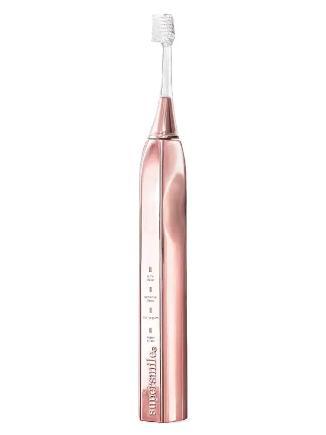 supersmile Zina45 Sonic Pulse Toothbrush - Chrome Rose Gold