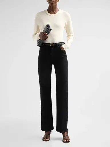 Mother Women's The Itty Bitty Long-Sleeve Crop T-Shirt | Thumbnail 2 Mother Women's The Itty Bitty Long-Sleeve Crop T-Shirt | Thumbnail 2
