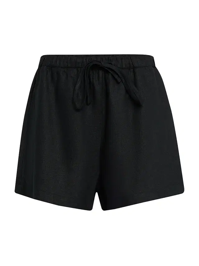 Rails Women's Jenner Linen Drawstring Shorts - Black