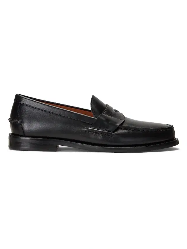 Men's Alston Penny Full-Grain Loafers - Black