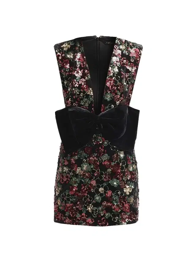 Ramy Brook Women's Kimberly Embellished Mini Dress - Floral Sequin