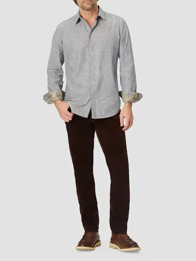 Robert Graham Men's Grandadam Cotton Woven Shirt - Size XXL | Thumbnail 2
